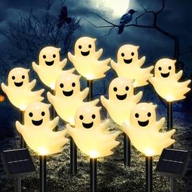 B0f59lrhfg Vogvog Solar Christmas Pathway Lights Warm White Led - Outdoor And Garden Decor