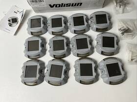 Ip67 Volisun 445029479469 Solar Deck Driveway Dock Lights Led Waterproof 600 Mah Pack Of 12
