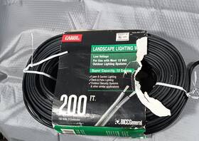 Volt 079407148158 Carol Landscape Lighting Wire 200 Ft Roll Old Stock Low Voltage 12 Gauge