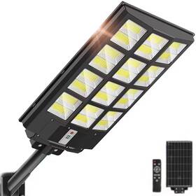 Vrbgify 744110125030 Solar 8000-watt 7000k Led Street Flood Work Light Outdoor Motion Sensor Dusk To