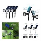 Vs14od80bvt Victsing Spotlights Solar Spotlight Led Wall Landscape Lights 714874163807