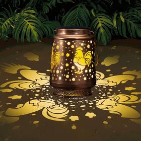 L0071 Vzvxcc Solar Lanterns Outdoor Waterproof Hanging Lights Chicken Gifts For Wome