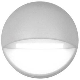 3011-30wt Wac Ledme 3 Inch Wide White Round 3000k Led Deck And Patio Light