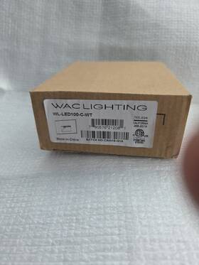 Wl-led100tr-c-wt Wac Lighting Led Wall Light White - New Intertek Electrical