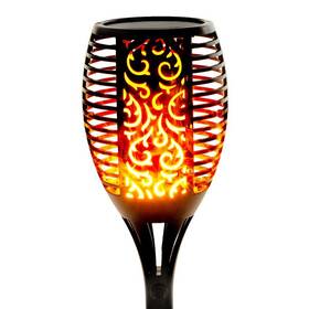 Wtl-003 Walensee 96 Led Solar Lights Outdoor Waterproof Flickering Torch - 43 Inch 1 Pack Auto O