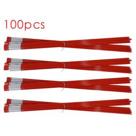 Wa1242450ur Waltyotur Driveway Markers Snow Stakes Red 48 Inch Long Reflective 5/16 Diameter