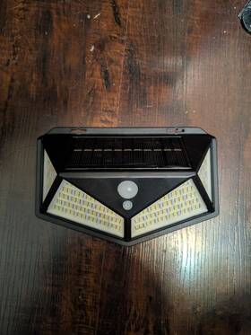 Cl-222 Warmtaste Solar Wall Light