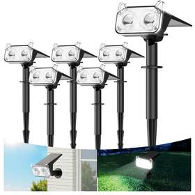 Tsl003 Wdtpro Solar Spot Lights Outdoor Auto On/off Ip65 Waterproof Bright