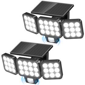 Twl002-2 Wdtpro 2025 Solar Lights Outdoor Flood Light 3500lm Bright Motion Sensor Li
