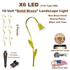 We120 Westgate Led Tulip Path Light Landscape Garden Lights Solid Brass
