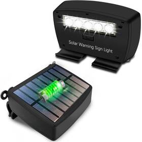 Weilailife 313023534583 1 Solar Powered Led Deck Light Clip On Outdoor Sign Spotlight Waterproof