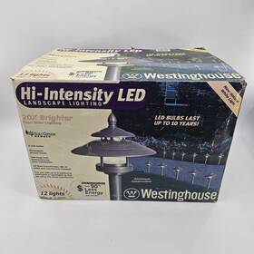 Westinghouse 425707-78 Hi-intensity Led Outdoor Landscape Lighting Aluminum Pathlights Kit