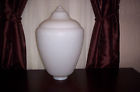 Wh1711pe4f Unbranded White Acorn Shaped Replacement Globe Outdoor Post Pole