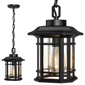 Wtcl094ab1 Wihtu Outdoor Pendant Light Fixture Exterior Hanging Lights Lantern With