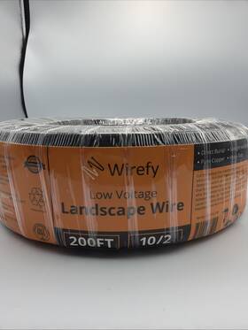 Lw-102-100 Wirefy 250 Ft 10 Gauge Outdoor Direct Burial Landscape Lighting Wires Cable 10/2