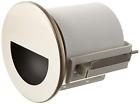 Wl-led300-bl-bn Wac Lighting Led Step Light Circular Scoop With Blue