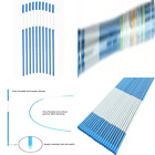 Hsm5165bu50 X000xpam2t Reflective Driveway Markers Poles For Easy Visibility At 641171998866