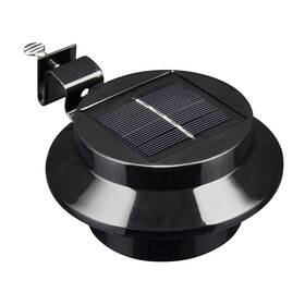 11slp004-3lvr-06 Yescom 3 Led Solar Gutter Light Waterproof Outdoor Garden Fence Wall Stair Lights Black