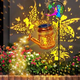 Xm-22-tyshdtyylhw-nb-1 Yiting Fariy Solar Lights Outdoor Waterproof Watering Can With Shepherd H