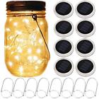 Ytmason15w Yitee Mason Jar Solar Lantern Lights Pack Leds 600231608268