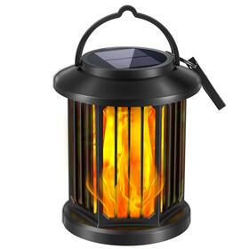 91008-e Yujeny Solar Lanterns Outdoor Waterproof Upgraded Bright Hanging Flame Li