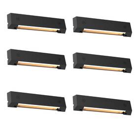 Yy01 Yutcy 6 Pack Low Voltage Ac/dc 12v Led Landscape Deck Light Outdoor Retaining Wall