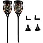 Yxtynd96 Lebote Tec Solar Torch Lights Led Flame Outdoor 755101462898