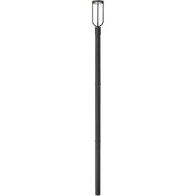 5005phm-5009p96-bk-l Z-lite Leland Post Light Or Accessories Sand Black