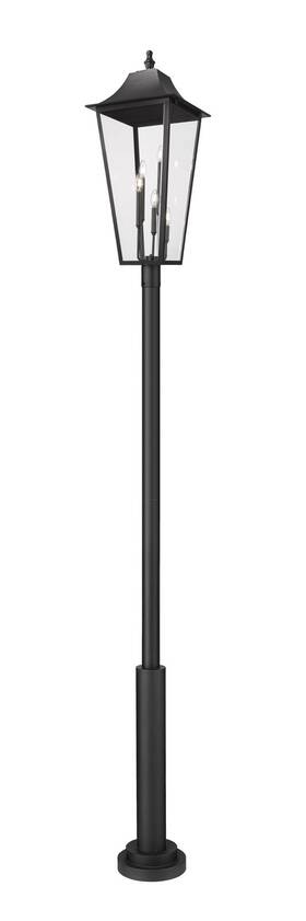 5008phxxlr-5010p-bk Z-lite 5008phxxlr-5010p Gannon 5 Light 135 Inch Tall Marine Grade - Black