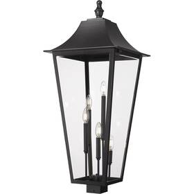 5008phxxls-bk Z-lite Gannon Post Light Or Accessories Black