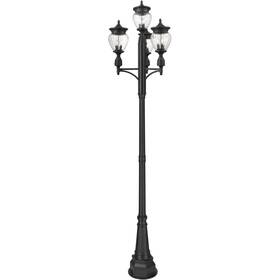 5016phmr-4-564p-bk Z-lite Davina Post Light Or Accessories Black