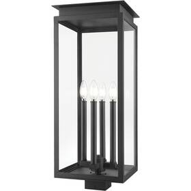5018phbs-bk Z-lite Nova Post Light Or Accessories Black