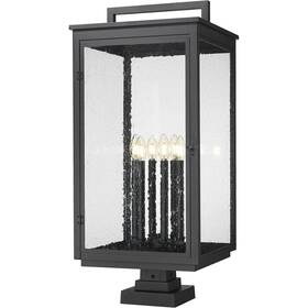 5019phxxls-sqpm-bk Z-lite Hartwell Post Light Or Accessories Sand Black