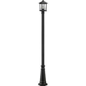 531phmr-519p-bk Z-lite Portland Post Light Or Accessories Black