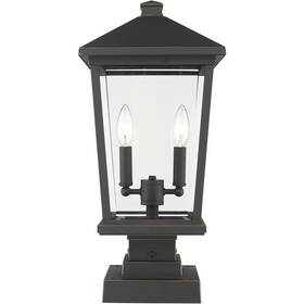 568phbs-sqpm-orb Z-lite Beacon Post Light Or Accessories Oil Rubbed Bronze
