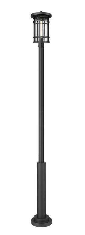 570phxl-5010p-bk Z-lite 570phxl-5010p Jordan 115 Inch Tall Post Light - Black