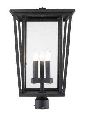 571phxlr-bk Z-lite Seoul Post Light Or Accessories Black #228