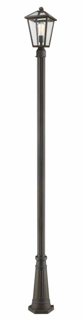579phmr-519p-orb Z-lite - Talbot 1 Light Outdoor Post Mount Lantern In Traditional Style 10