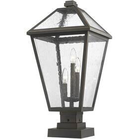 579phxls-sqpm-orb Z-lite Talbot Post Light Or Accessories Oil Rubbed Bronze