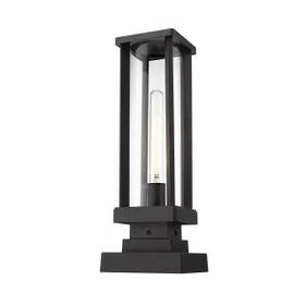 586phms-sqpm-bk Z-lite - Post Lights Outdoor Lighting
