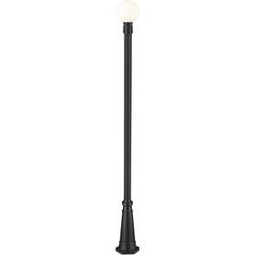 597phm-519p-bk Z-lite Laurent Post Light Or Accessories Black