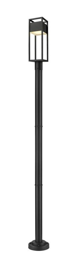 Z-lite 685659153019 585phmr-567p-led Barwick 95 Inch Tall Led Outdoor Single Head - Black