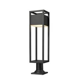 Z-lite 685659153040 585phbr-533pm-bk-led - Post Lights Outdoor Lighting