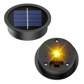Dch-7cm-2p Zfiglum 2 Pack Replacement Solar Light Parts Waterproof Top