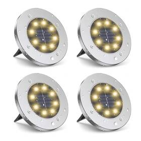 D2-dmd-wm-4p Zgwj Solar Ground Lights 4 Pack Waterproof Garden Upgraded Outdoor Gard