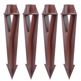 Zhairdalstar 768523125982 Ground Spike Stake For Low Voltage Landscape Lighting Spot Path Flood Lights