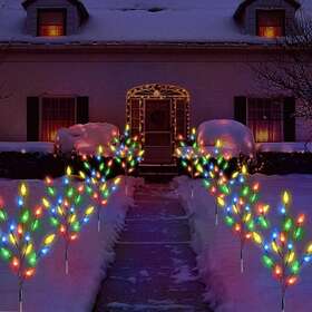 Hed085 Zhongshan Lihang Lighting Co. Ltd 4ft Solar Christmas Tree Decorations Outdoor 250 Branch Small Xmas