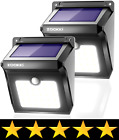 Zk-sl-28d-2p-us Zookki Solar Led Motion Sensor Lights Outdoor Wireless 708315163754