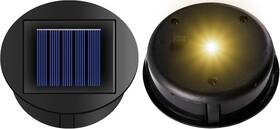 No01 Znycye 2 Pack Solar Light Replacement Toptop Size 3.15 Inch Bottom 2.76 Wat