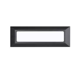 Ip65 Zonk 709812825725 Plastic 9 Inch Led Step Lights 100v240v Line Voltage Waterproof 3w 4000k Wallmo